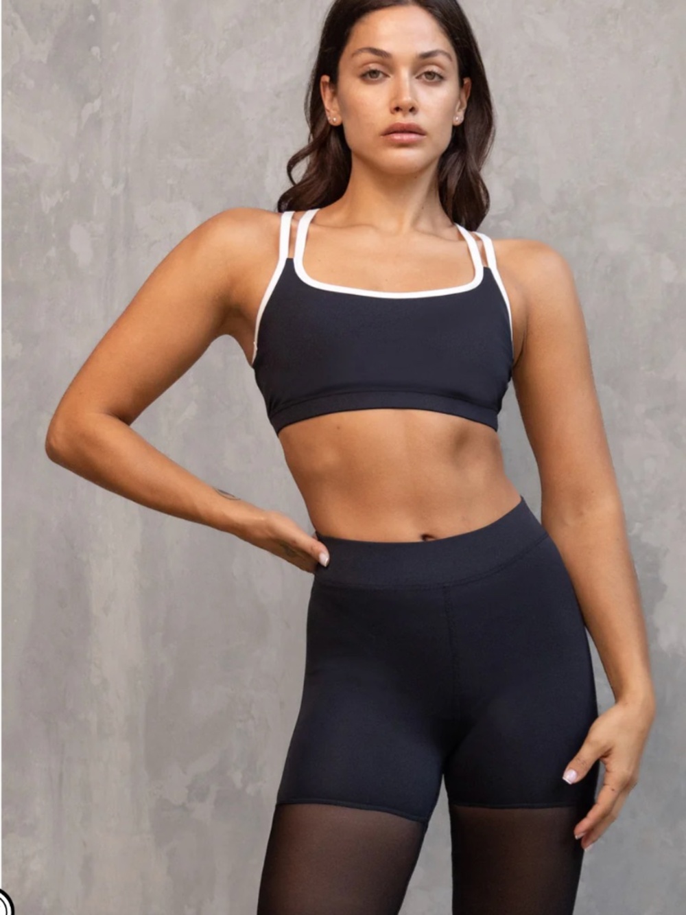 NWT - Heroine Sport - Duo Bra in Black - Size XS